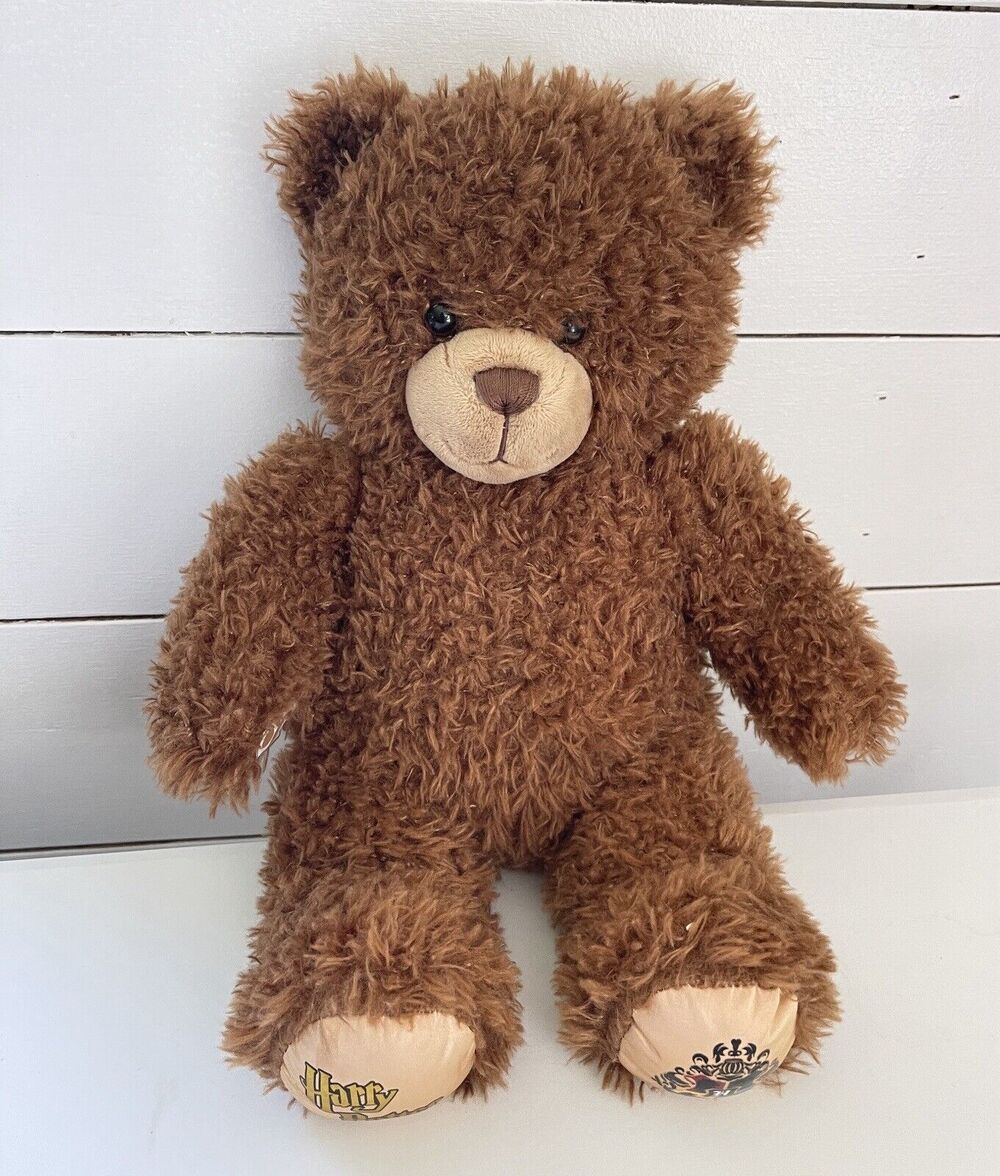 Build A Bear Wizarding World of Harry Potter Brown Teddy Bear 18" Stuffed Plush